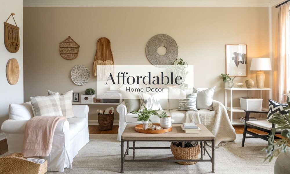 affordable home decor