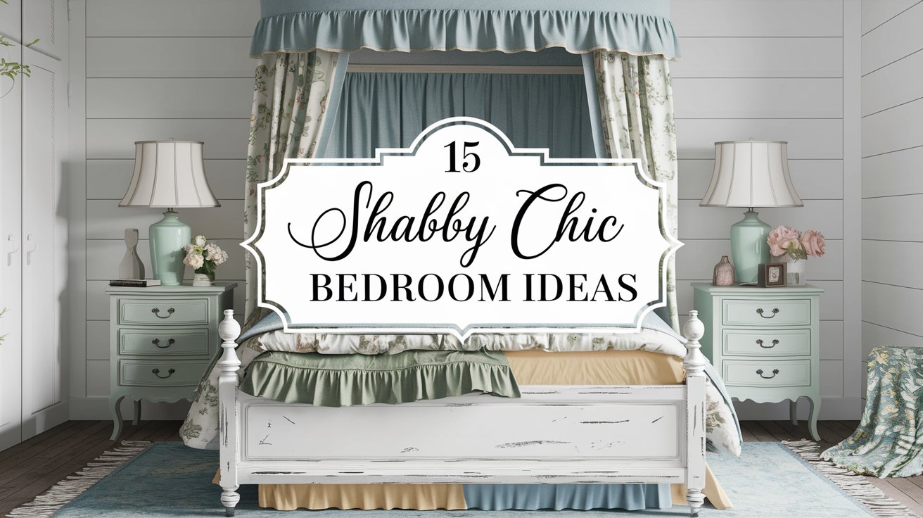 15 shabby chic bedroom ideas