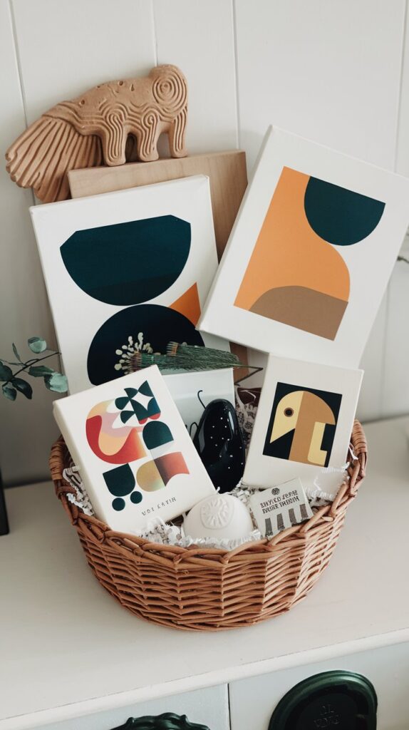 artistic gift basket