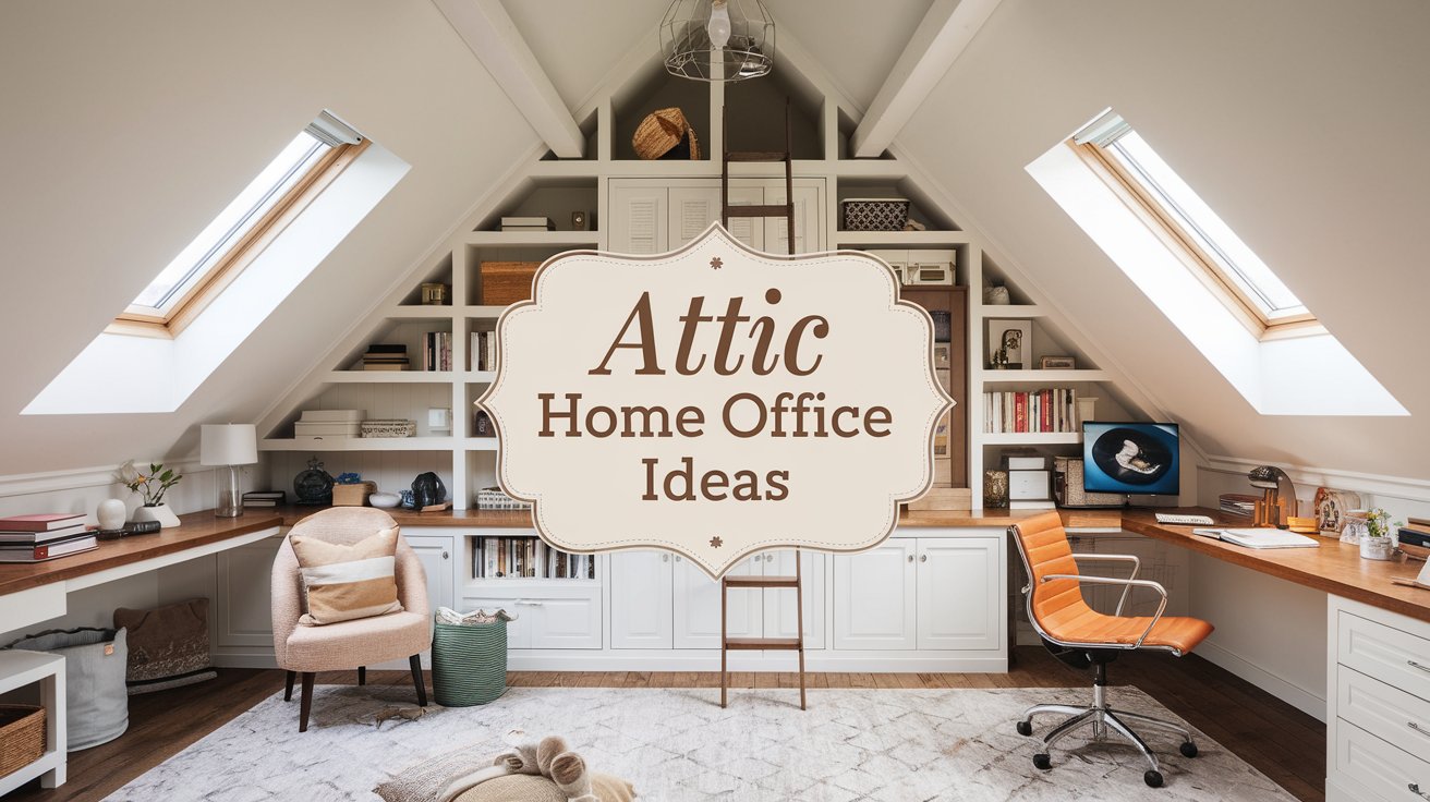 attic home office ideas