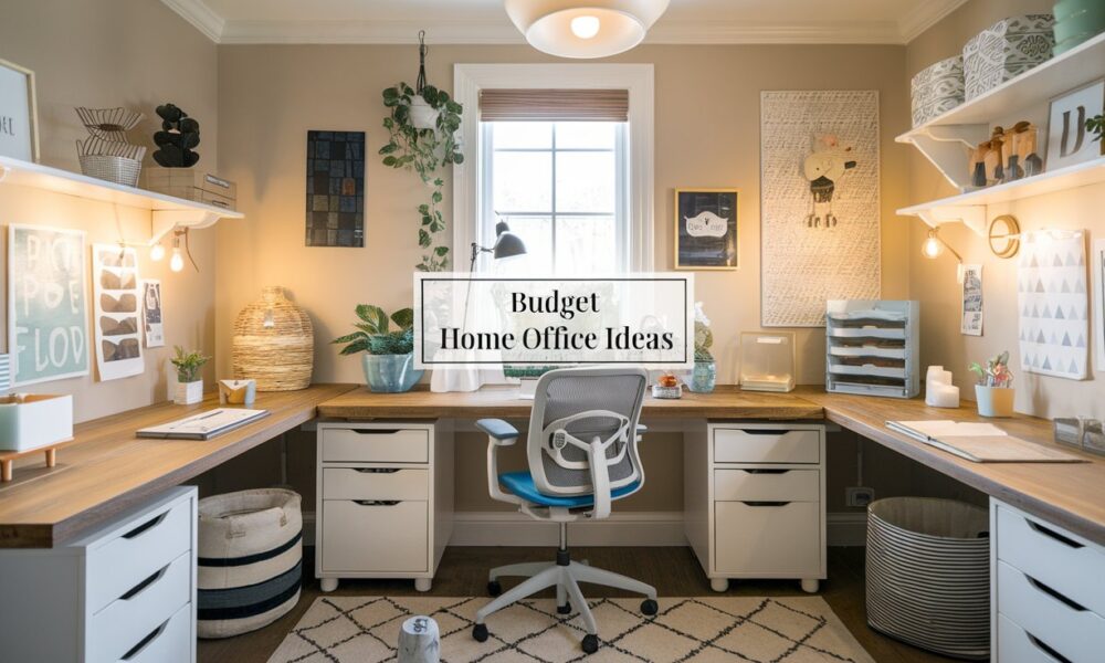 budget friendly home office