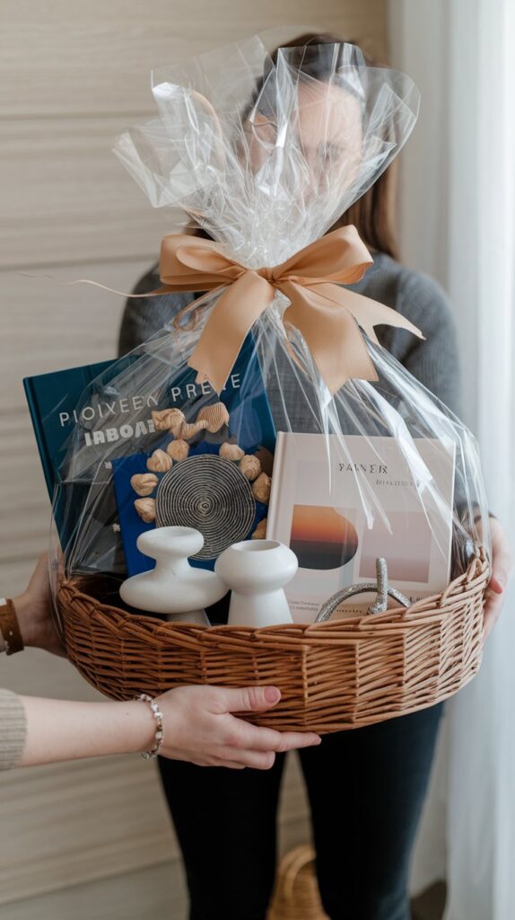 coffee table gift basket