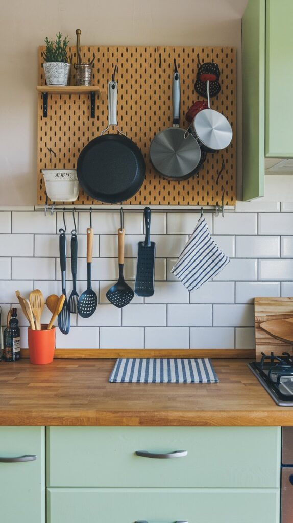 kitchen pegboard