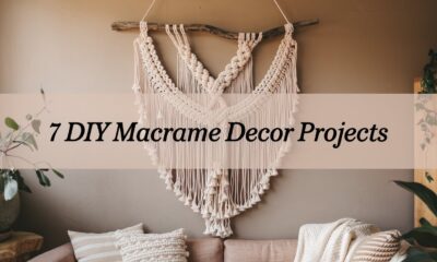 7 diy macrame decor projects