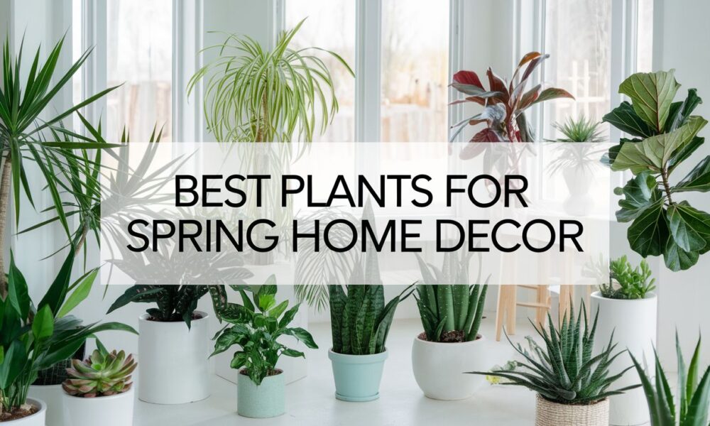 best plants for spring home decor