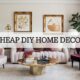 cheap diy home decor