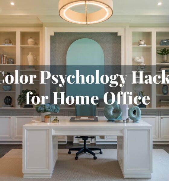 color psychology hacks for home office featured