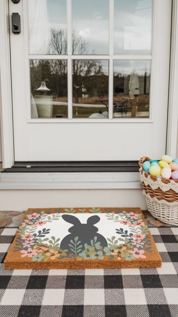 easter themed doormat