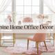 feminine home office decor ideas