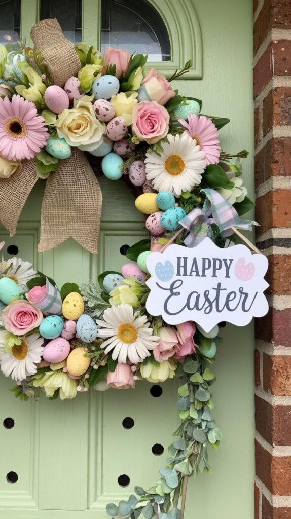 grand easter wreath