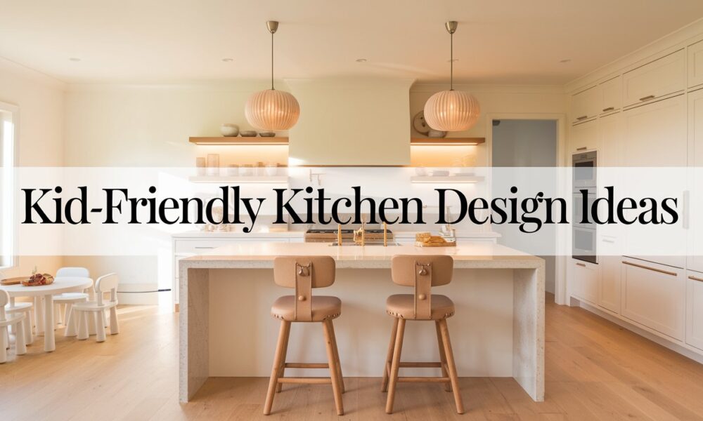 kid friendly kitchen design ideas