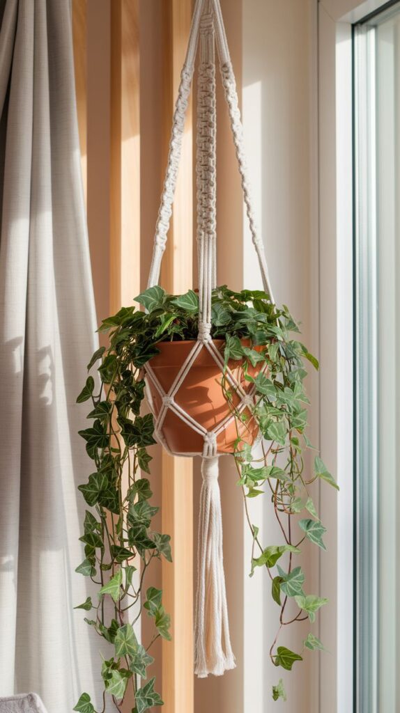 macrame plant hanger