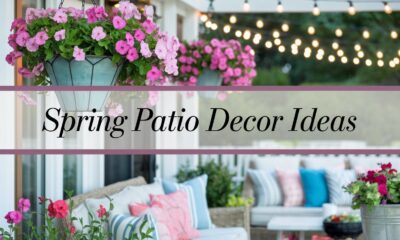 spring patio decor ideas