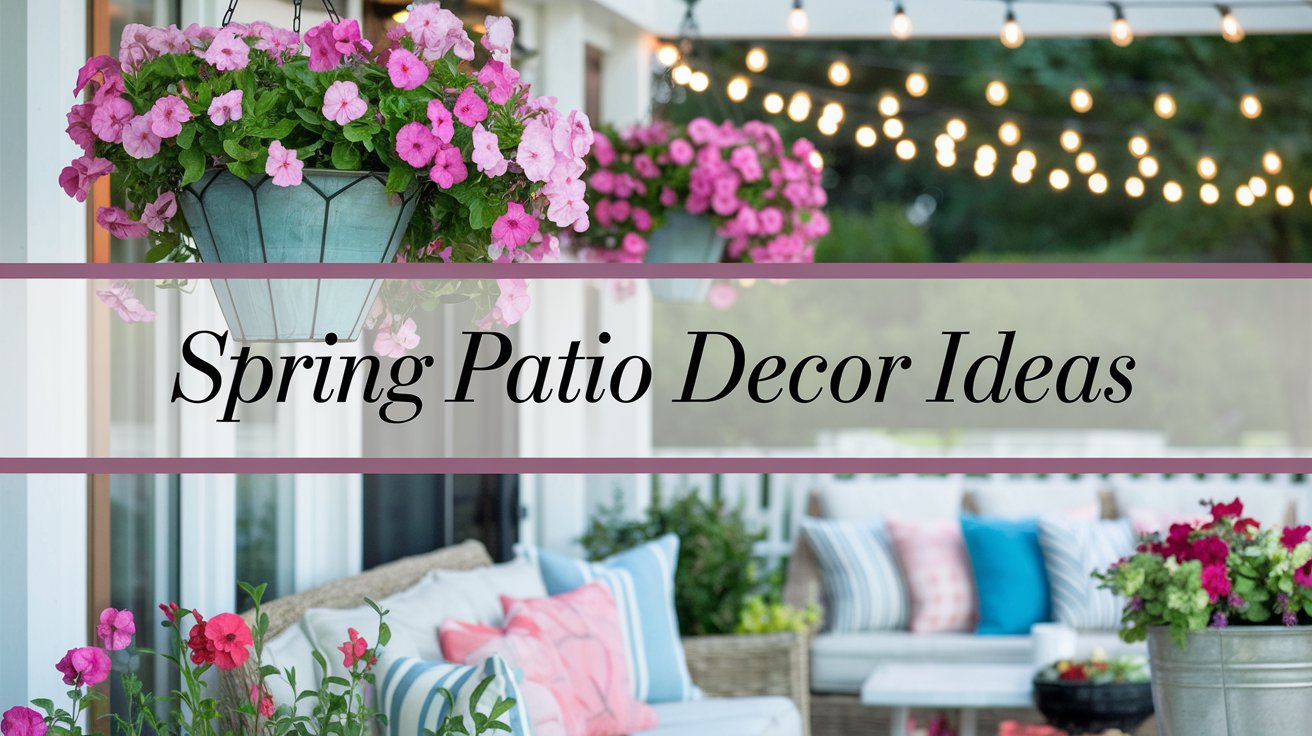 spring patio decor ideas