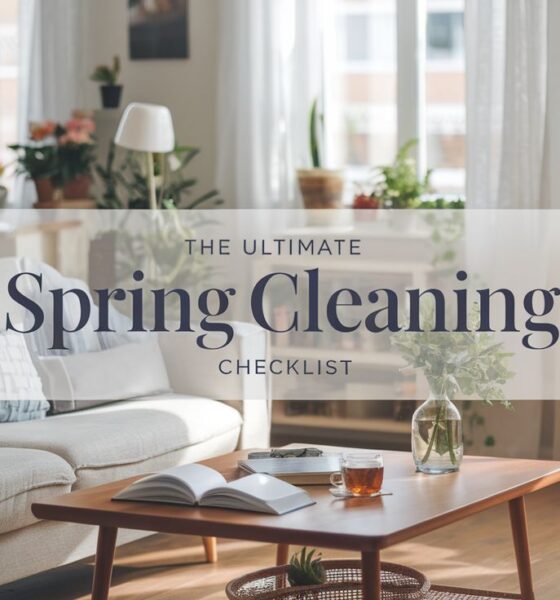 the ultimate spring cleaning checklist