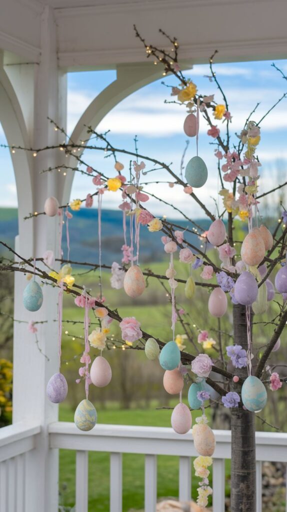 whimsical easter tree