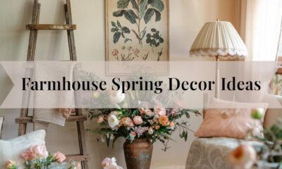 farmhouse spring decor ideas