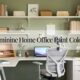 feminine home office paint colors