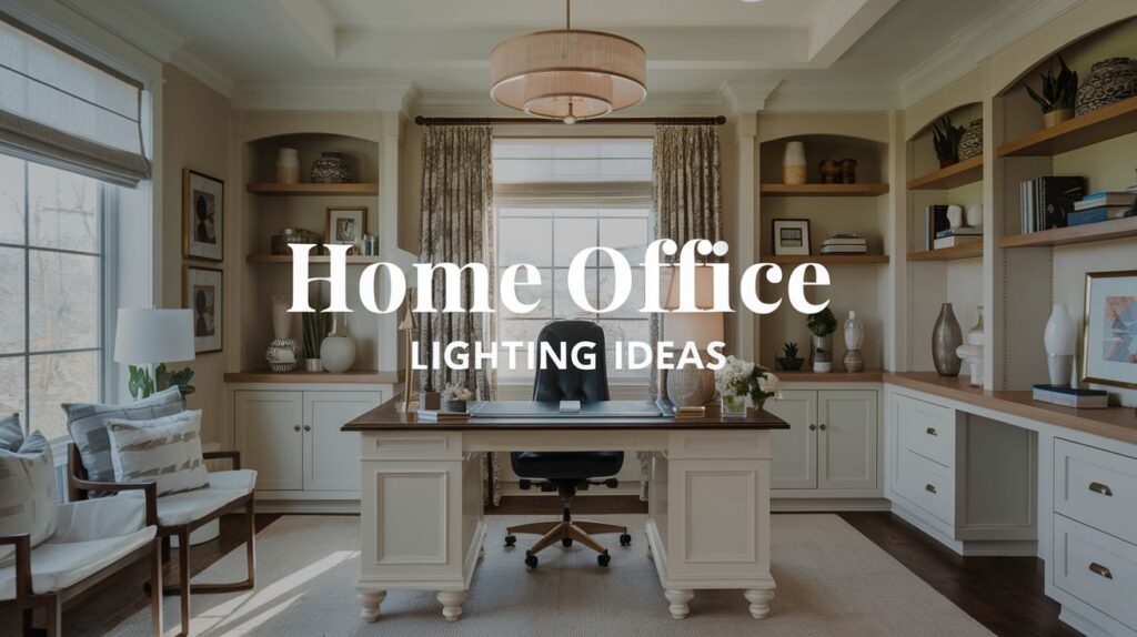 Home Office Lighting Ideas For Better Productivity - HomeDecorously