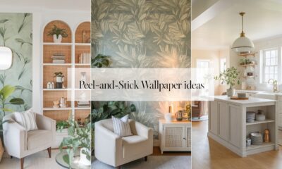 peel and stick wallpaper ideas