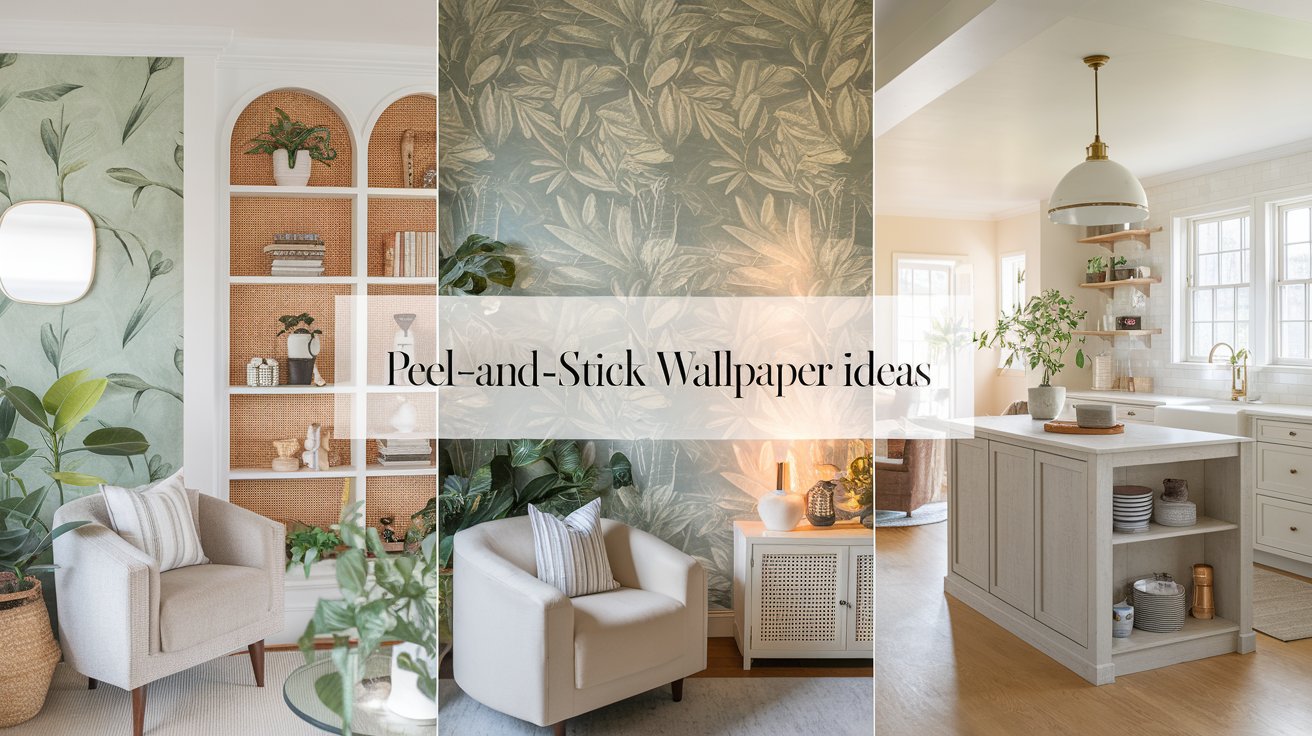 peel and stick wallpaper ideas