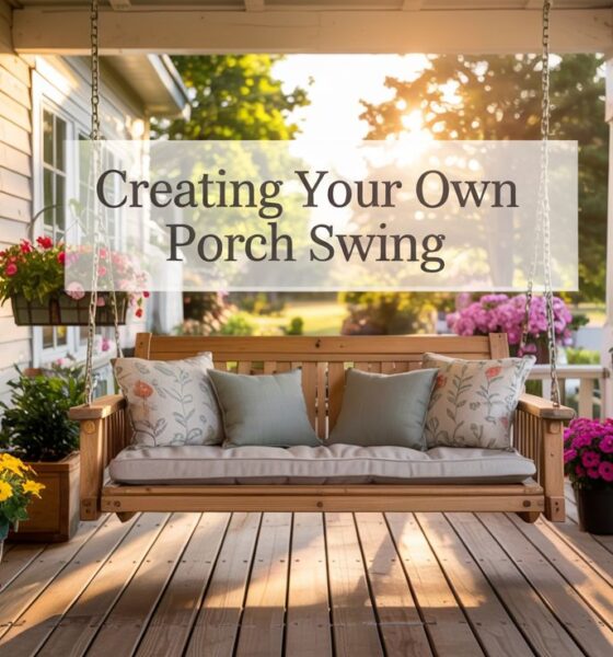 creating your own porch swing