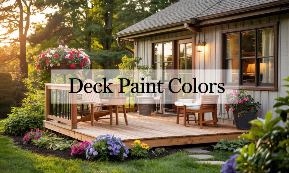 deck paint colors