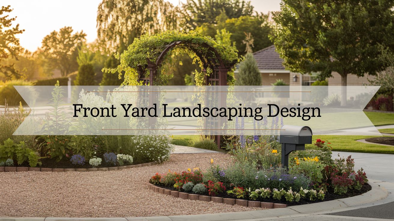 front yard landscaping design