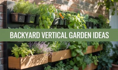 backyard vertical garden ideas