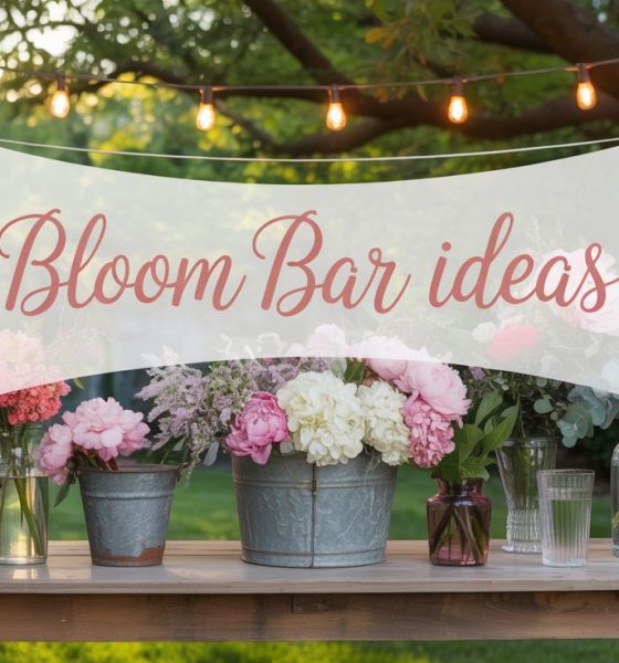 bloom bar ideas