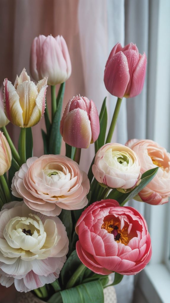 stock up on fresh seasonal blooms