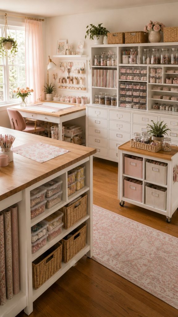set up smart storage that actually makes sense