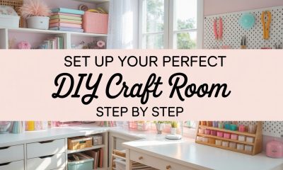 set up your perfect diy craft room step by step