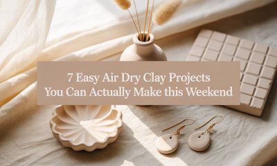 air dry clay projects