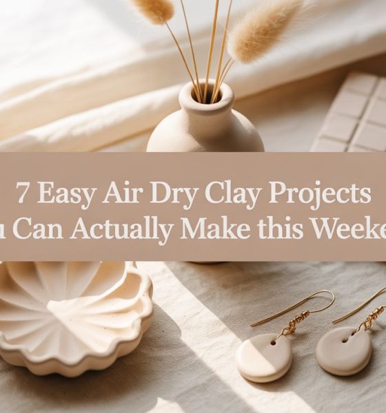 air dry clay projects