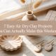 air dry clay projects