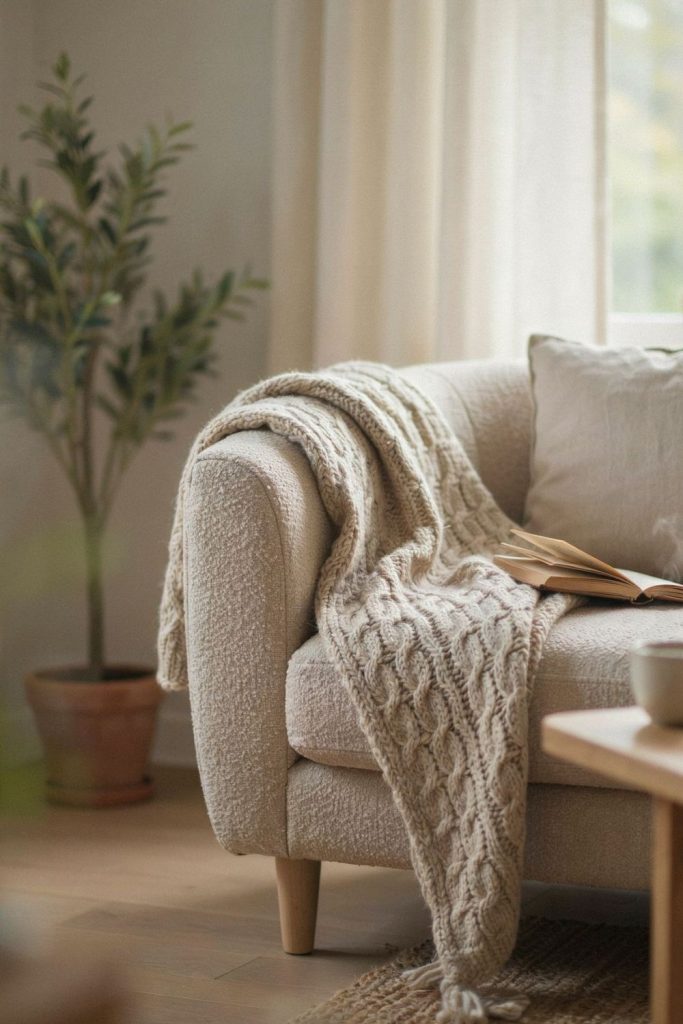 cozy knit throw blankets