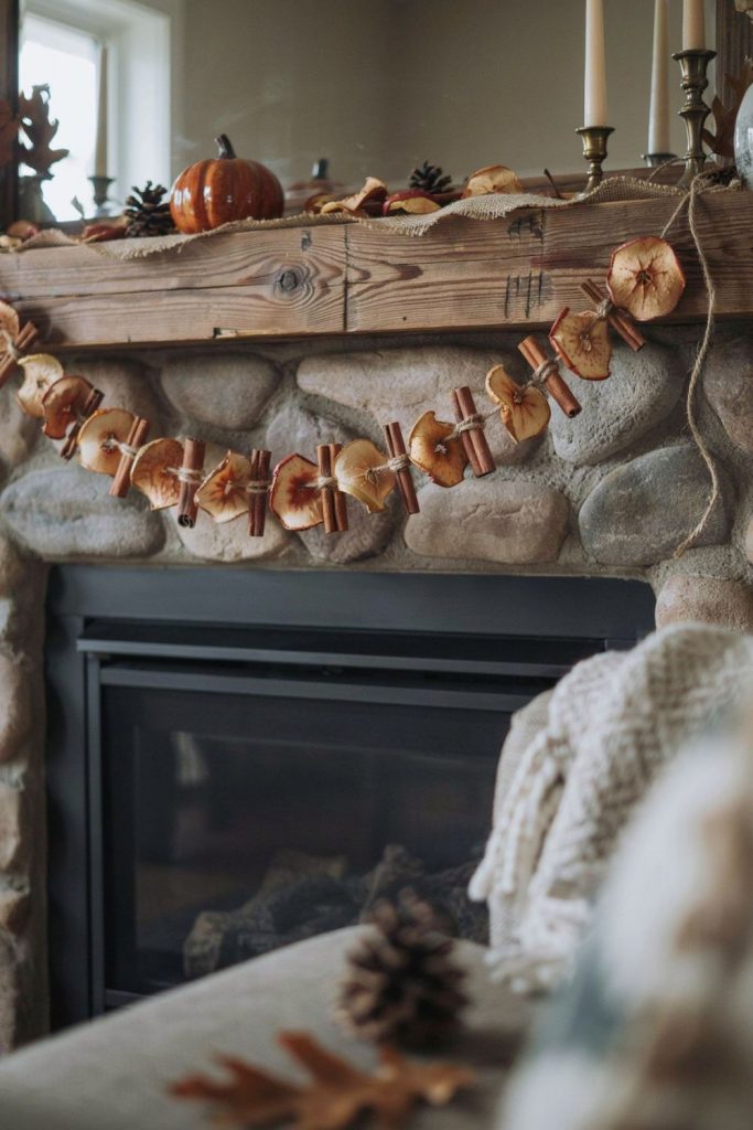 cinnamon apple garland