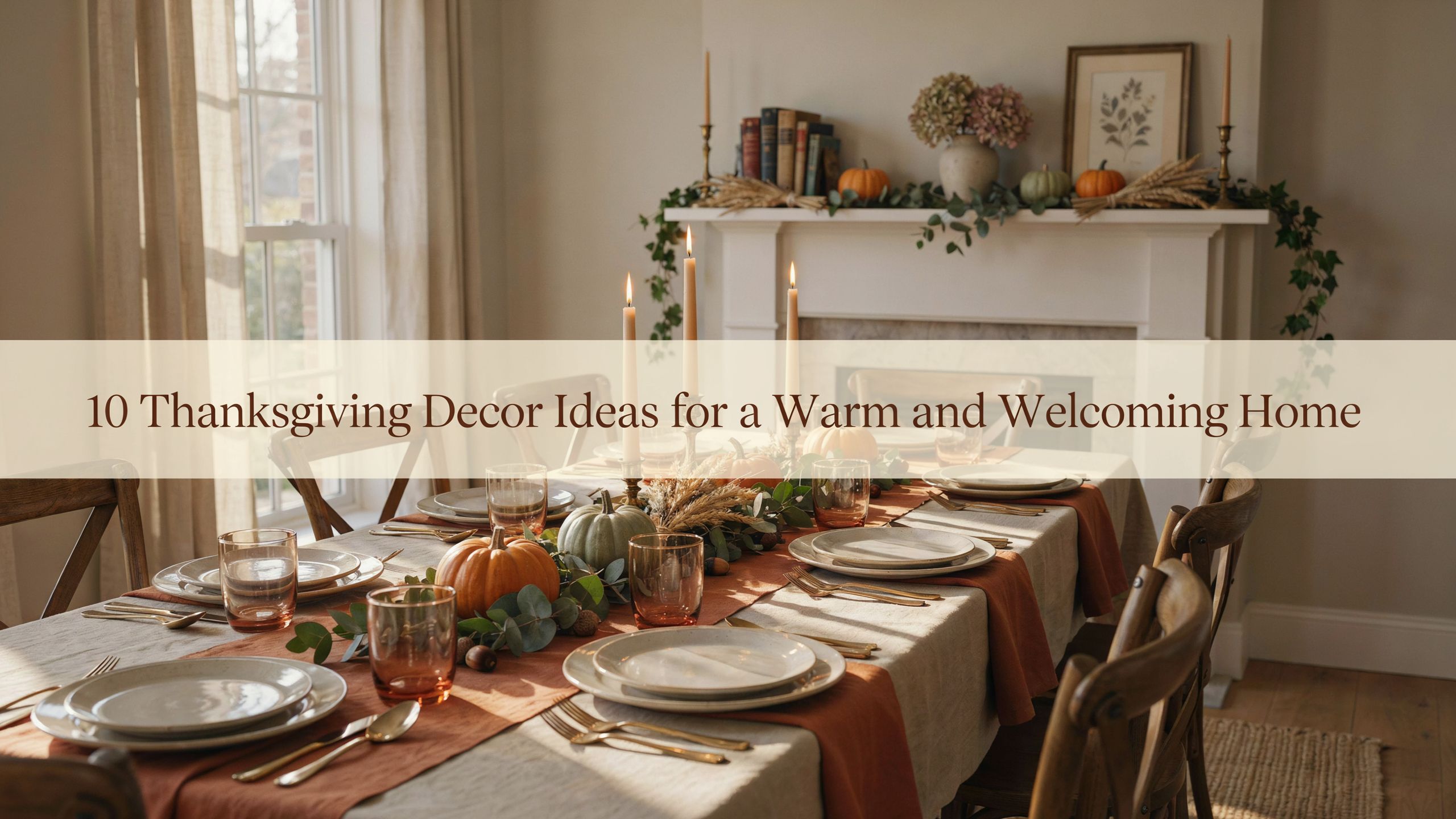 10 thanksgiving home decor ideas for a warm and cozy home