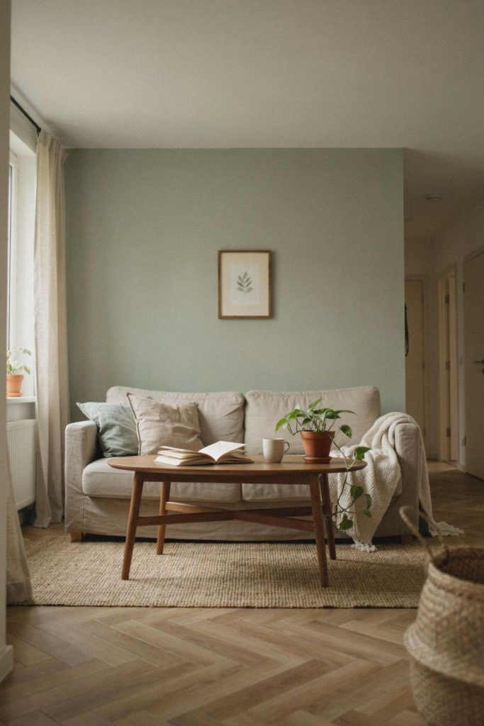 color and one accent wall