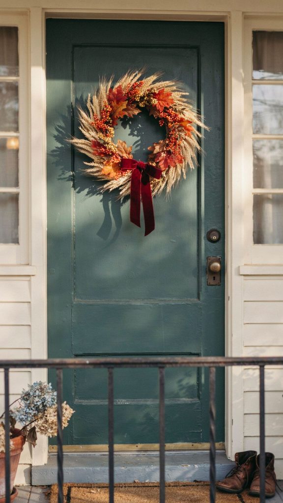 hang an autumn wreath on every door you can