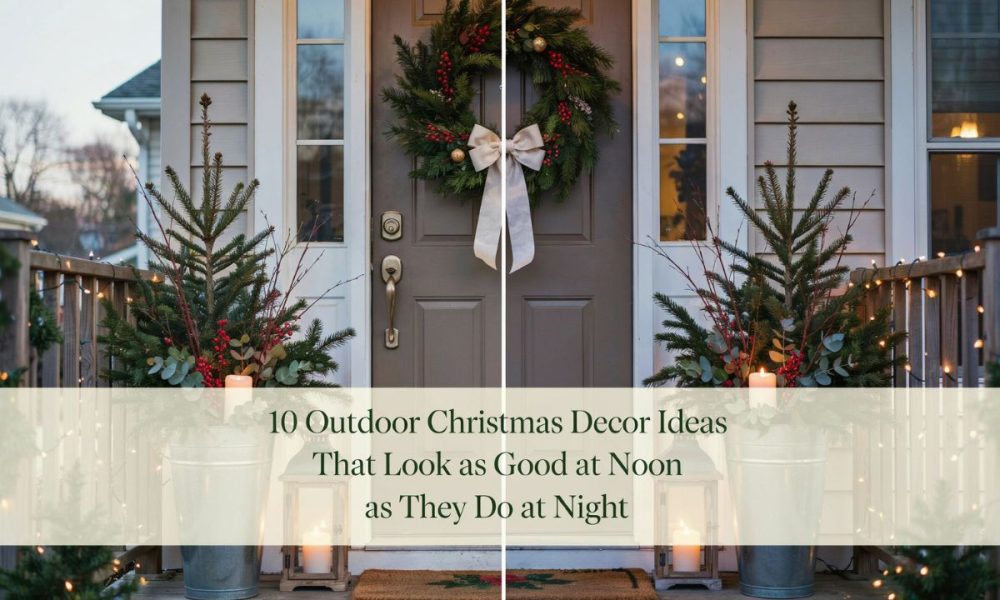 outdoor christmas decor ideas