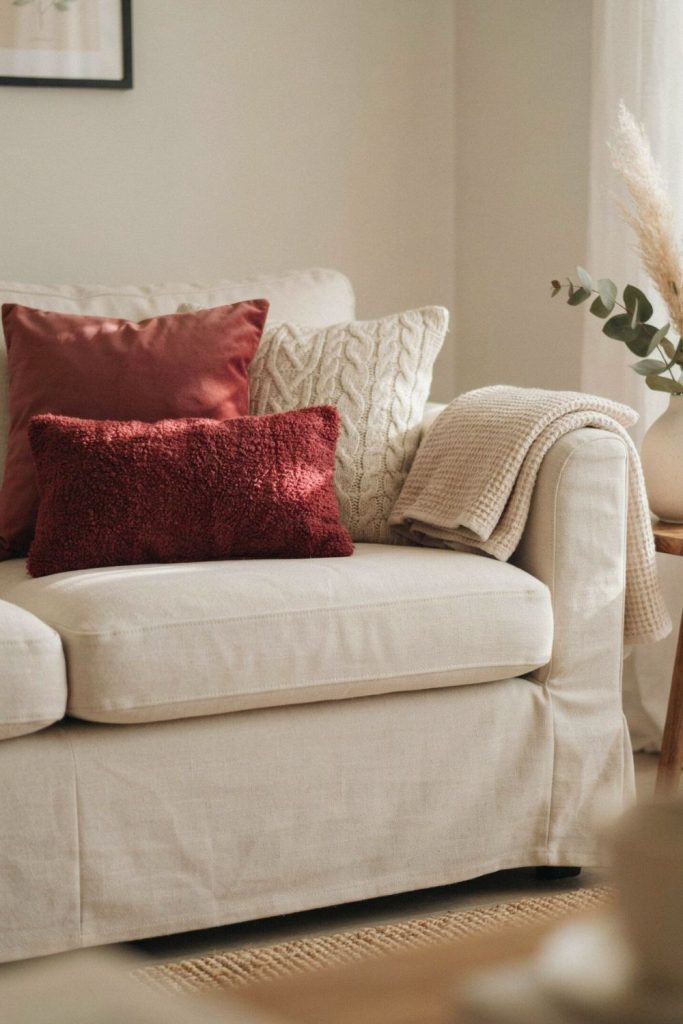 throw pillows