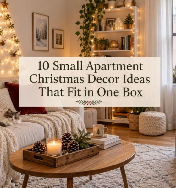 small apartment christmas decor ideas
