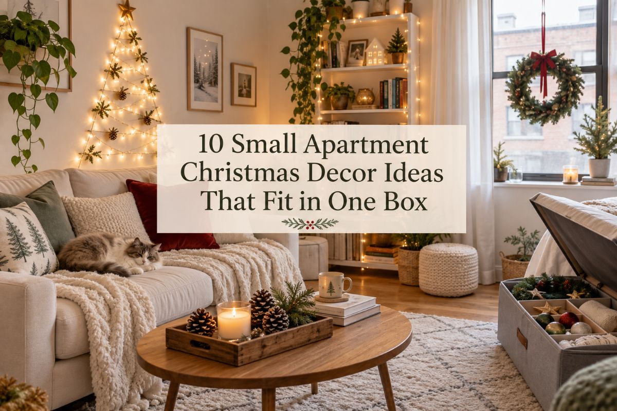 small apartment christmas decor ideas